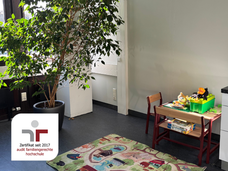 Kinderspielecke an der Hochschule Ludwigsburg