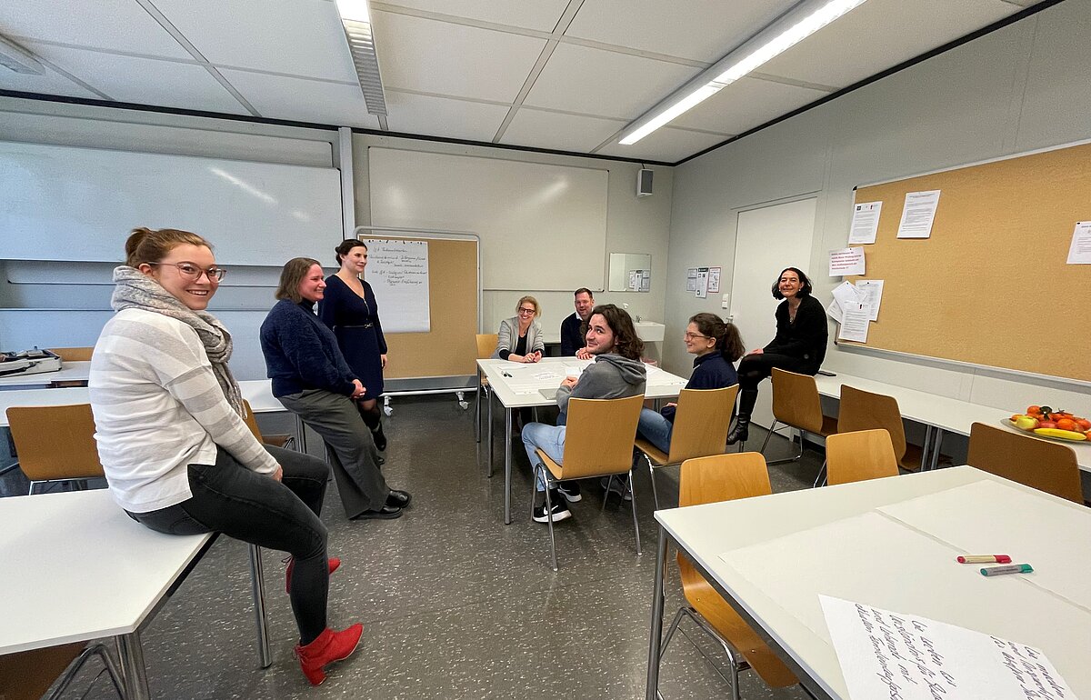 Teilnehmende am Vertiefungsworkshop zum audit familiengerechte hochschule