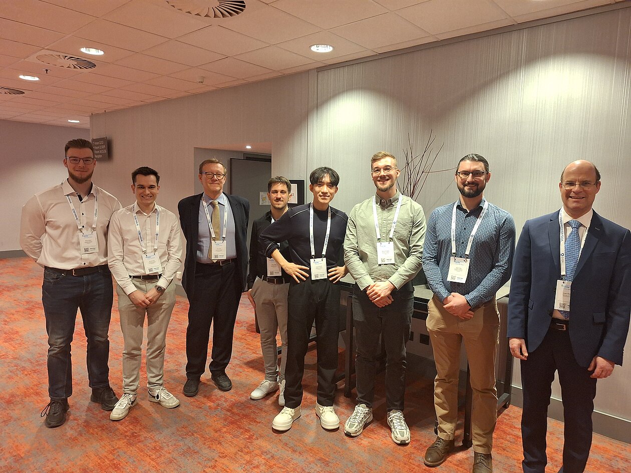 Das Projektteam beim Zukunftskongress Bayern 2026 in München.