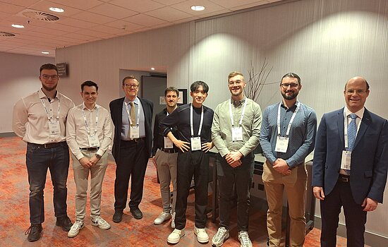 Das Projektteam beim Zukunftskongress Bayern 2026 in München.