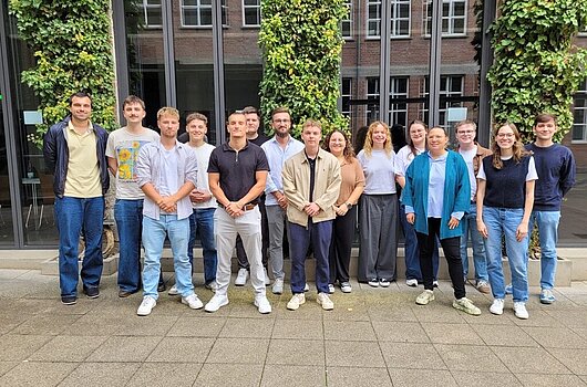 Gruppenfoto der Erstsemester Master Europäisches Verwaltungsmanagement