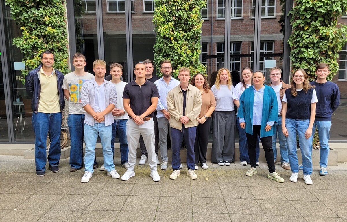 Gruppenfoto der Erstsemester Master Europäisches Verwaltungsmanagement