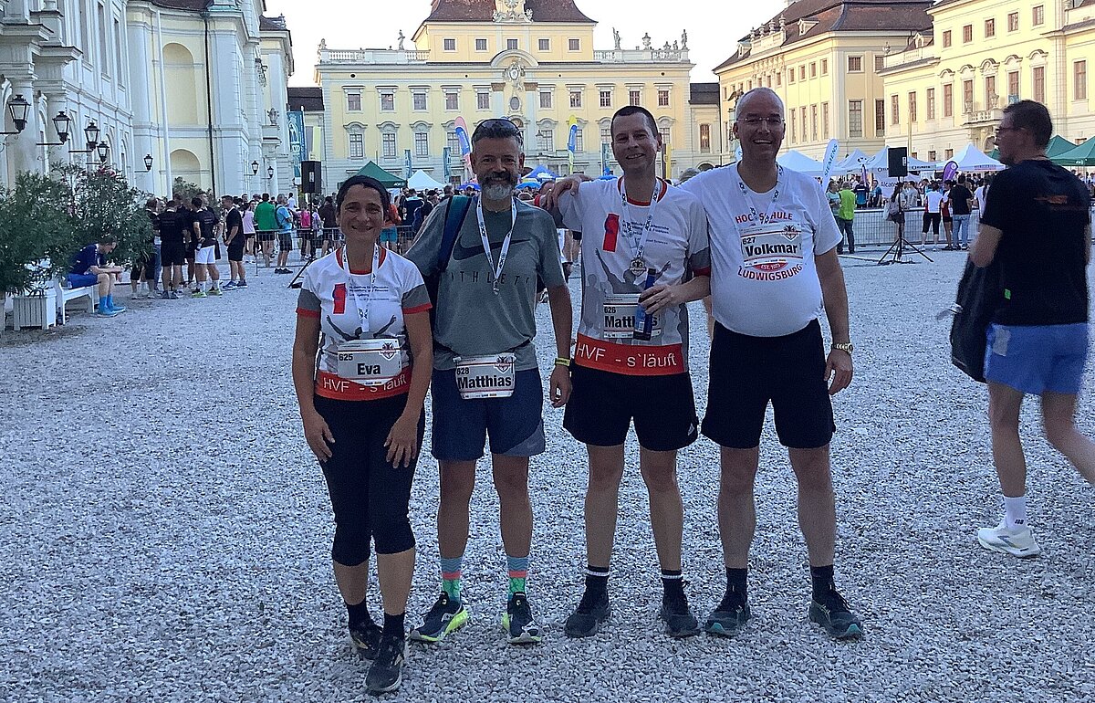 Foto des Laufteams