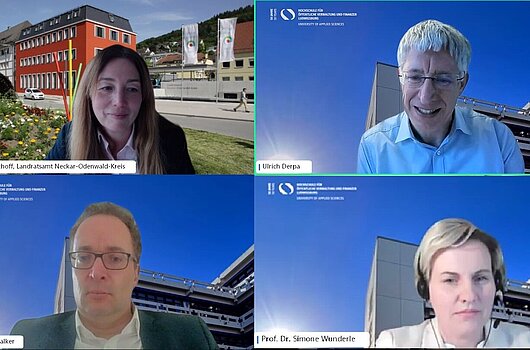 Screenshot der Online-Fachtagung der 4. Ludwigsburger Baurechtsgespräche