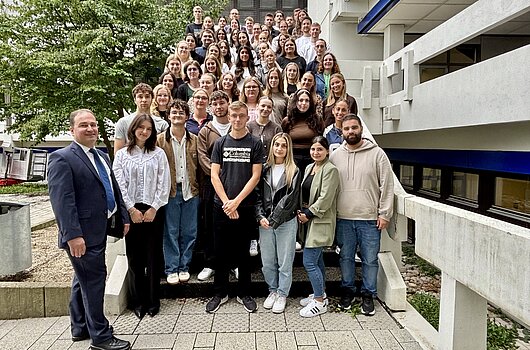 Die Erstsemester starten in den Bachelorstudiengang Public Financial Management an der HVF