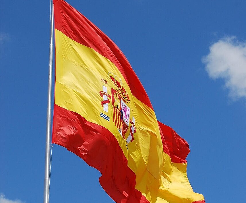 Flagge Spanien