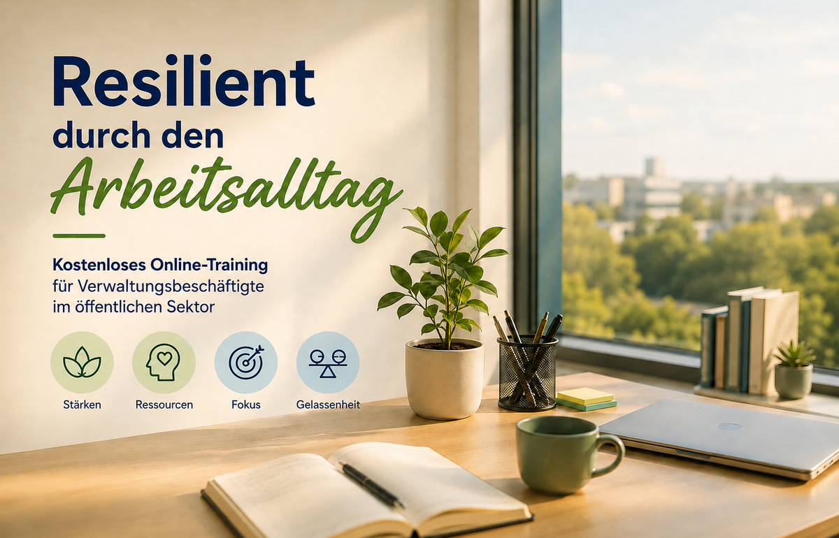 Flyer Resilient durch den Arbeitsalltag