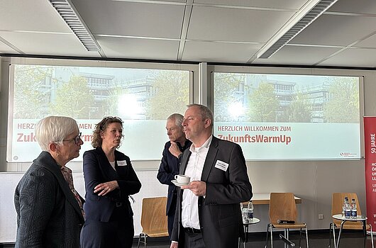 Expertendiskussion vor Veranstaltungsbeginn