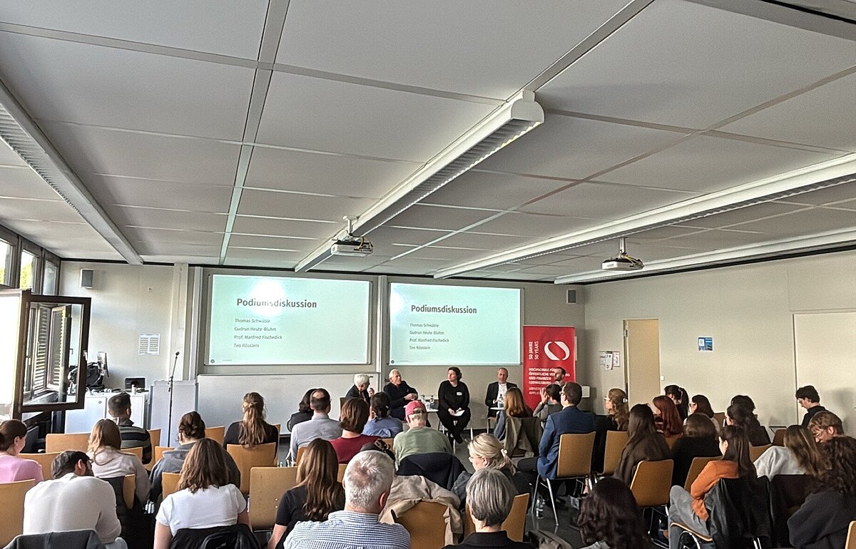 Podiumsdiskussion des ZukunftsWarmUp