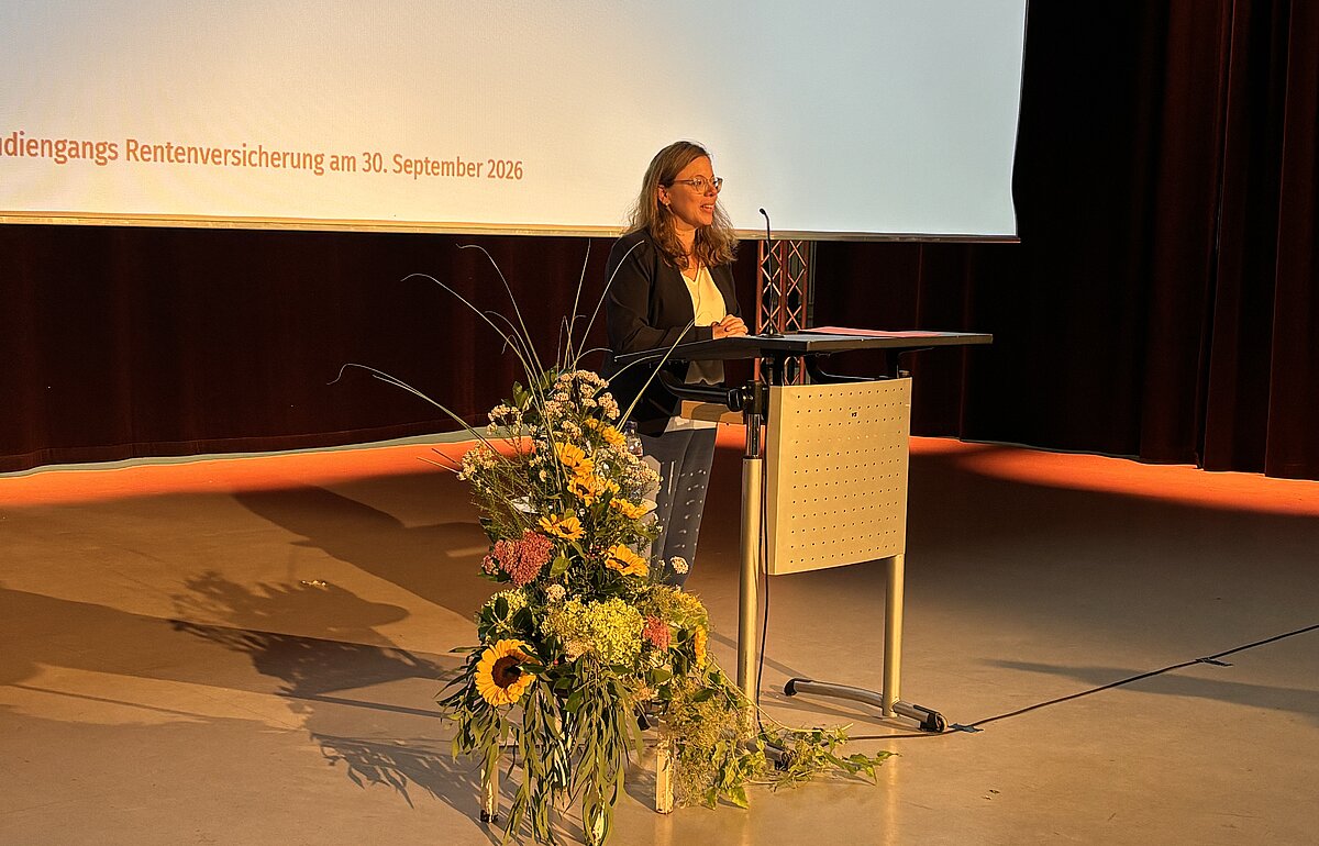 Grußwort der Ministerialdirektorin Leonie Dirks
