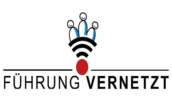 Logo des Führungskräfteentwicklungsprogramms "Führung vernetzt"