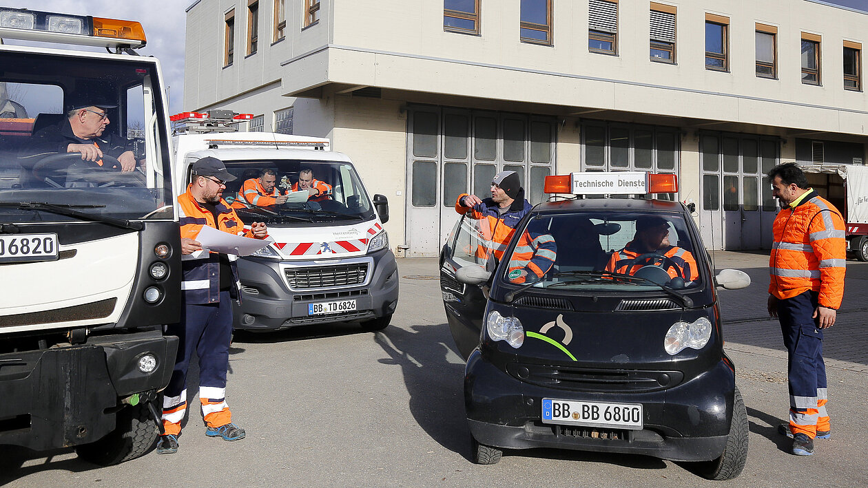 Mitarbeitende des Bauhofs Herrenberg