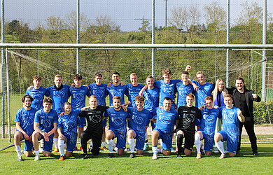 Die Fußballmannschaft der HVF Ludwigsburg