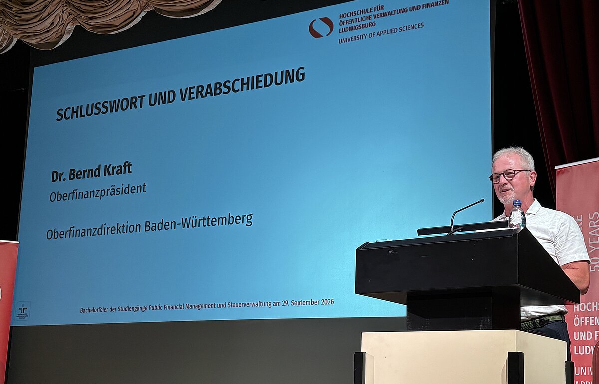 Schlussworte von Dr. Bernd Kraft