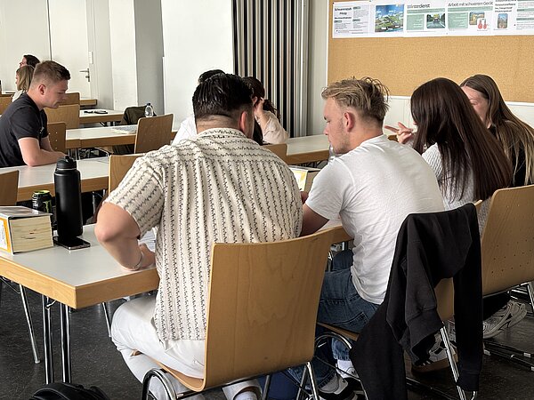 Gruppe von Studierenden