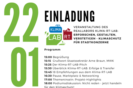 Einladung Klima RT Lab