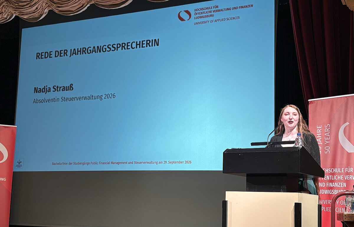 Rede der Jahrgangssprecherin Nadja Strauß
