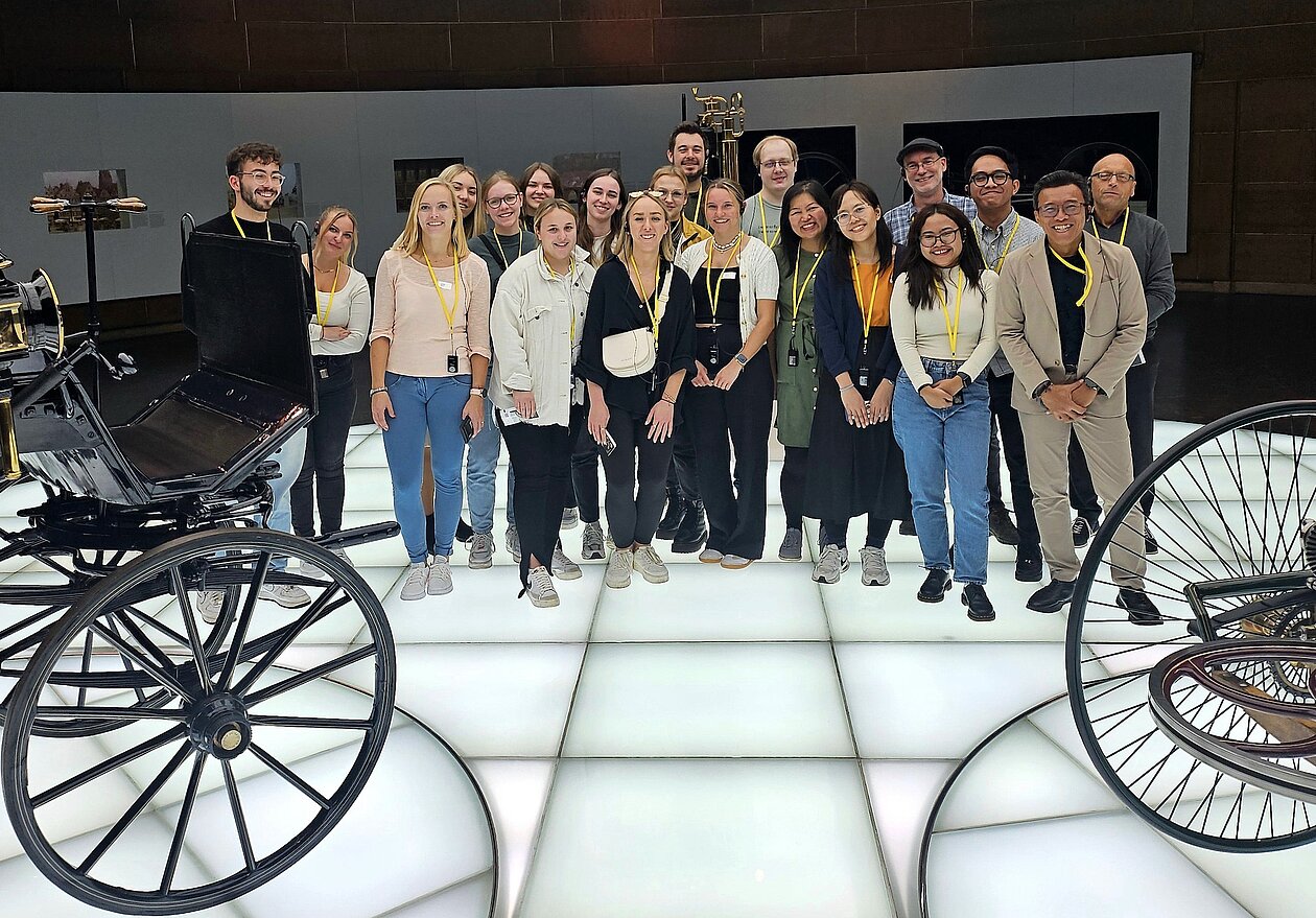 Gruppenfoto des deutsch indonesischen Austauschs