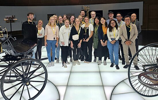 Gruppenfoto des deutsch indonesischen Austauschs