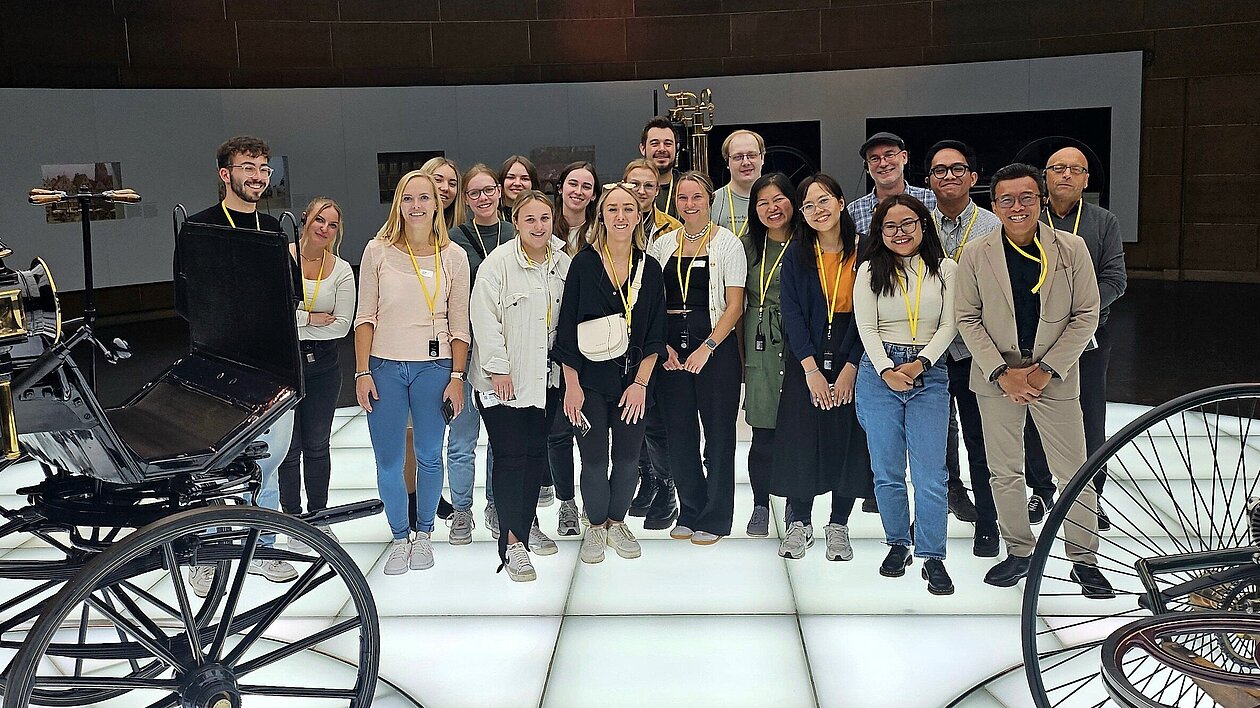 Gruppenfoto des deutsch indonesischen Austauschs
