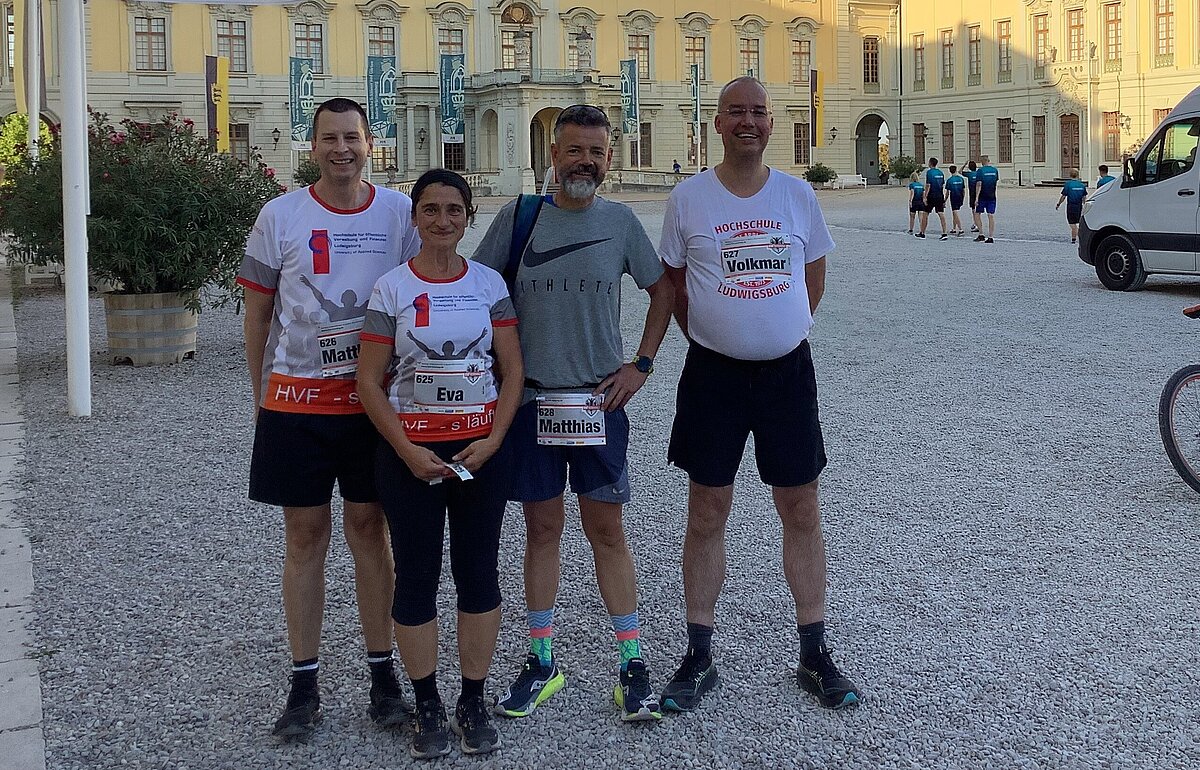 Foto des Laufteams