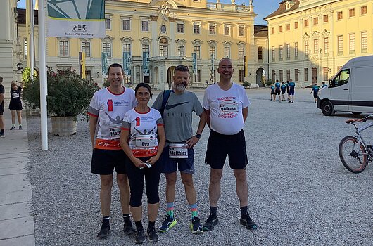 Foto des Laufteams