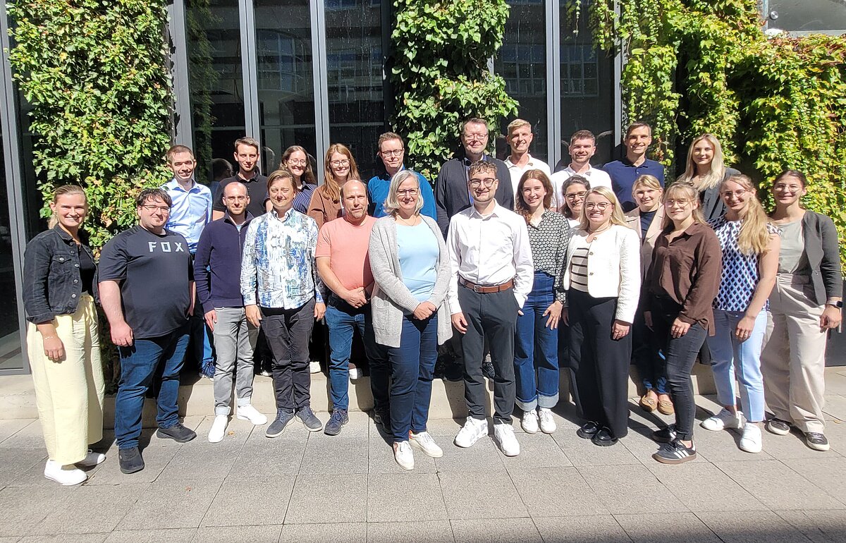 Gruppenfoto der Erstsemester MPM